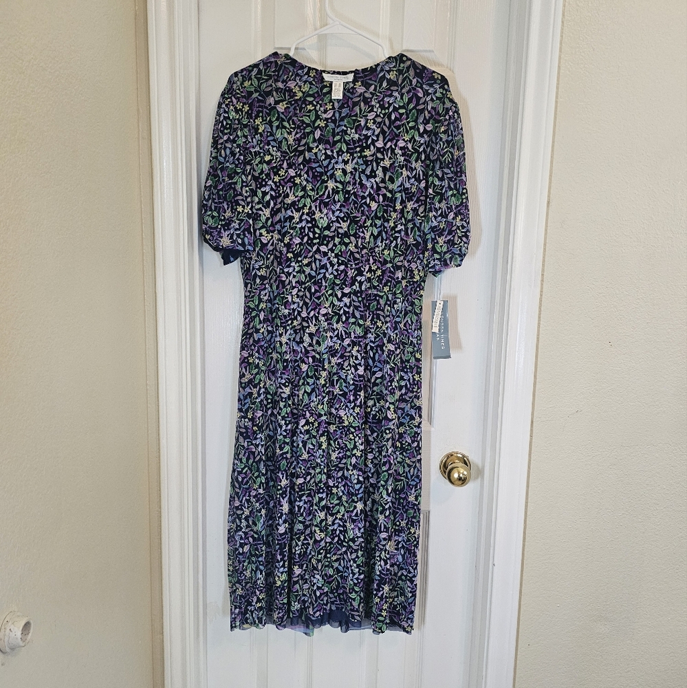 London Times Reversible dress nwt sz 2x